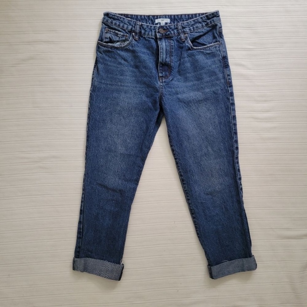 COPY - BP cropped cuffed mom jeans